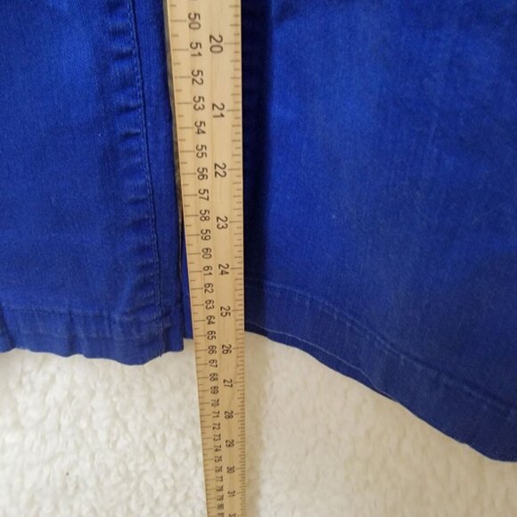 Bandolino Jeans Womens 6 Straight Leg Blue Midrise Stretch Cotton Spandex 30X27 - Picture 9 of 9